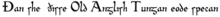 Some text in old Medieval English