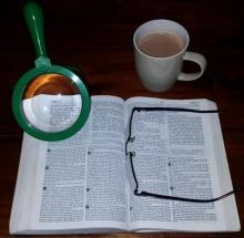 reading the bible